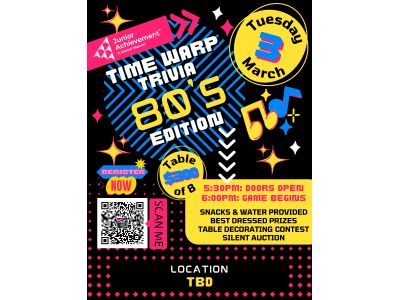 View the details for Time Warp Trivia 2026 - 80s Edition